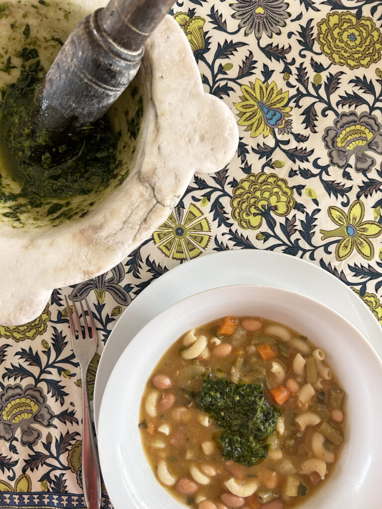 joyeuse provence experiences mosaique soupe au pistou